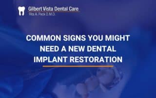 Common Signs You Might Need a New Dental Implant Restoration